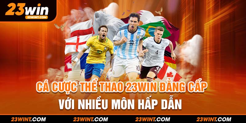 Cá cược thể thao 23WIN đẳng cấp với nhiều môn hấp dẫn